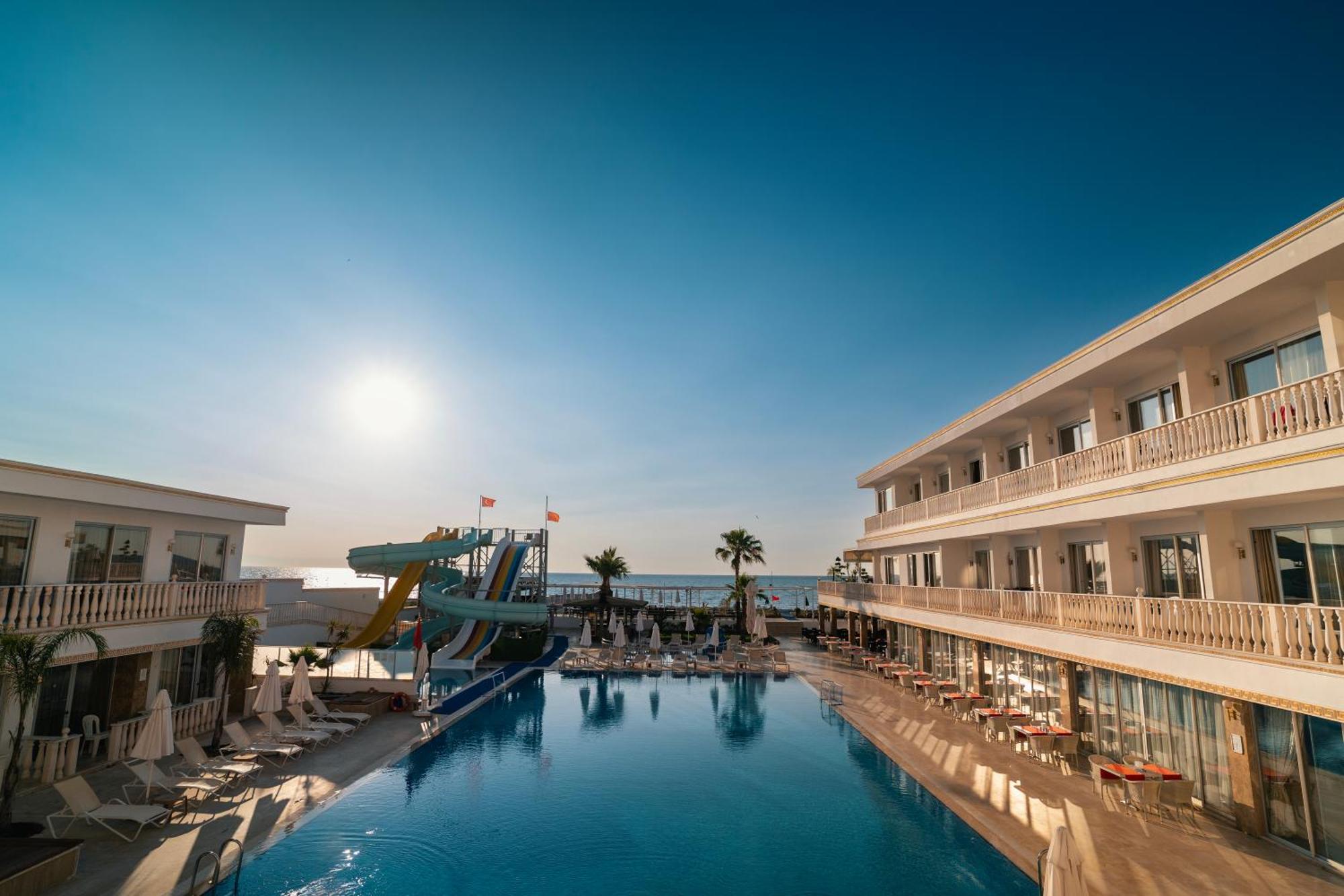 Sl La Perla Hotel Kemer Antália Exterior foto